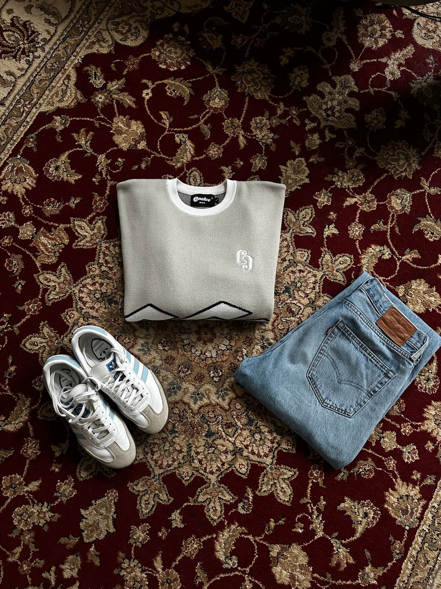 CNCTVE KNIT SWEATER ARCTIC GREY